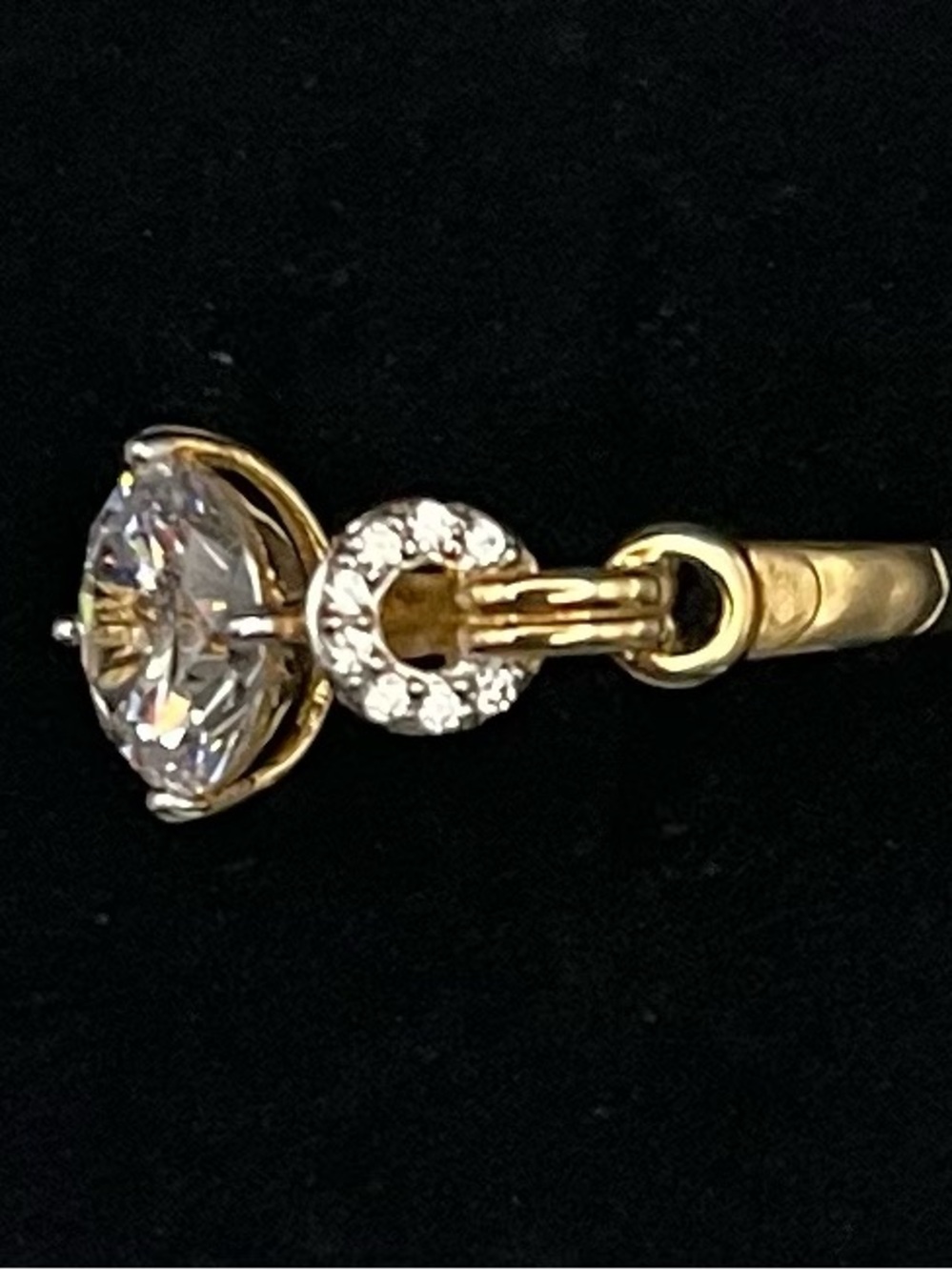 Nib Beautiful Absolute Love Knot Simulated Diamond  Ring ring - Picture 6 of 8